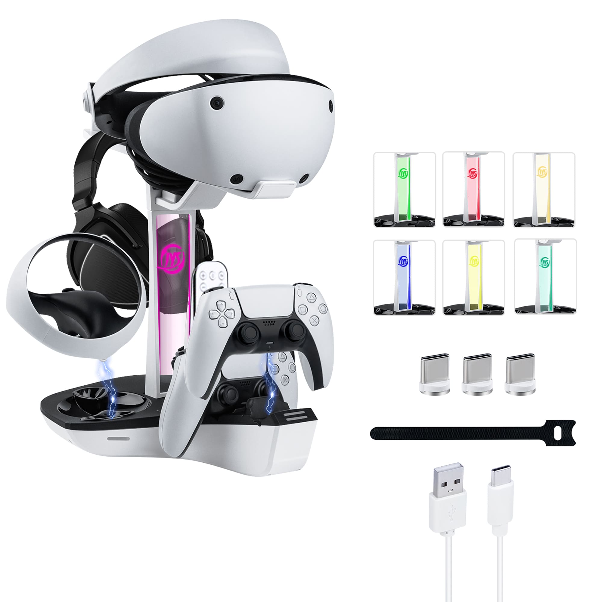JYS Multifunctional Charging Display Stand for PS5 VR2/PS5/PS5 Elite C – SupremeGameGear