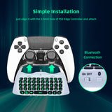 JYS Wireless Mini Keyboard for PS5 Edge Controller-White (JYS-P5172)