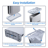 JYS 2 In 1 Horizontal and Vertical Stand for New PS5