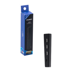 DOBE 4 Ports USB Hub for PS5 Pro for PS5 Slim Disc/Digital Edition-Black(TP5-3556)