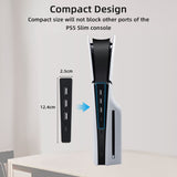 DOBE 4 Ports USB Hub for PS5 Pro for PS5 Slim Disc/Digital Edition-Black(TP5-3556)