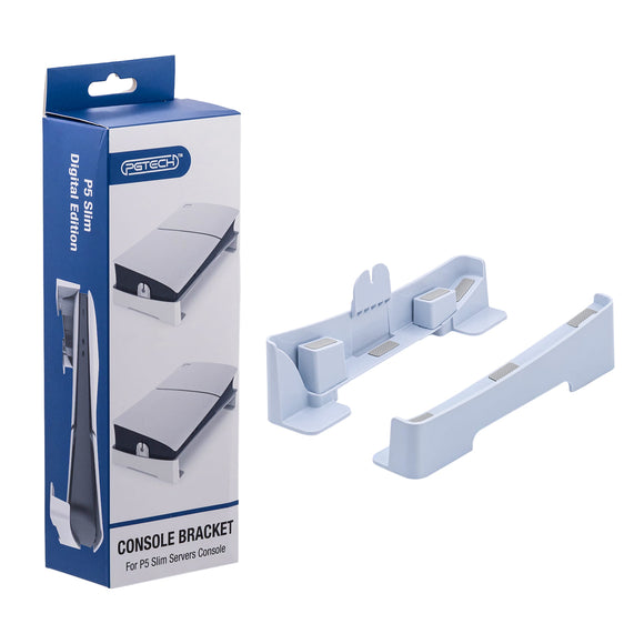 PGTECH Horizontal Base Stand for PS5 PRO Slim DE/UHD Gaming Console-White(GP-525)