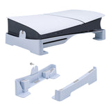 PGTECH Horizontal Base Stand for PS5 Slim DE/UHD Gaming Console-White(GP-525)