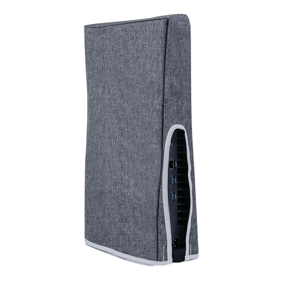 Dust Cover for PS5 Slim Game Console-Gray