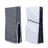 Dust Cover for PS5 Slim Game Console-Gray