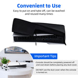 Horizontal Dust Cover for PS5 Slim Game Console