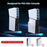 Ipega Cooling Fan with Temperature Control for PS5 Slim DE/UHD Gaming Console-Black(PG-P5S004)