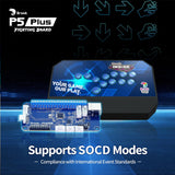 Brook P5 Plus Fighting Board for PS5 Fighting Games/PS4/PS3/Switch/PC (ZPM004T)