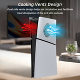 Replacement Side Panel Plate with Cooling Vent for PS5 Slim Digital Edition