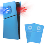 Replacement Side Panel Plate with Cooling Vent for PS5 Slim Digital Edition