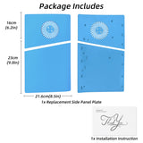 Replacement Side Panel Plate with Cooling Vent for PS5 Slim Digital Edition