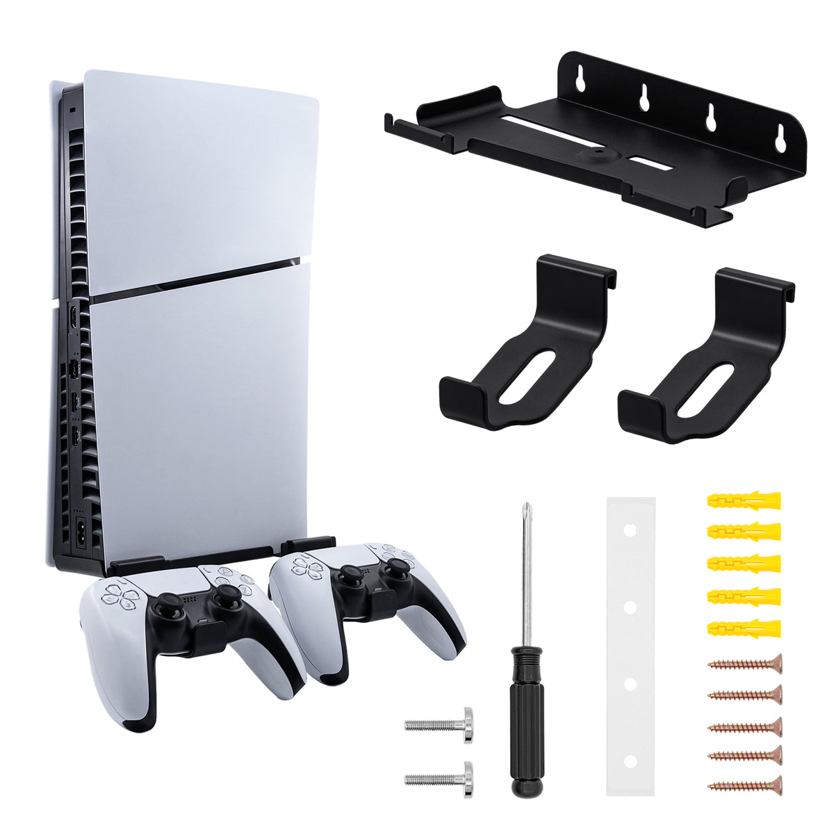 PGTECH Suspension Bracket for PS5 Slim Disc/Digtial Edition-Black 