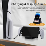 Iplay Magnetic Charging stand for PS5 Portal-Black(HBP-547)