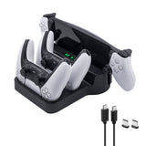 Iplay Charging Stand for PS5 Portal/PS5 Controller-Black(HBP-557)