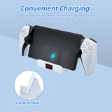 PGTECH Wireless Charger with MCU Temperature Control for PS5 Portal Console-White(GP-530)