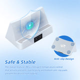 PGTECH Wireless Charger with MCU Temperature Control for PS5 Portal Console-White(GP-530)