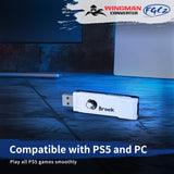 Brook Wingman FGC 2 Wired PS5/PS4/XBox Series X|S/Xbox One/Xbox Elite/Nintendo Switch/Arcade Stick Controller to PS5/Windows PC