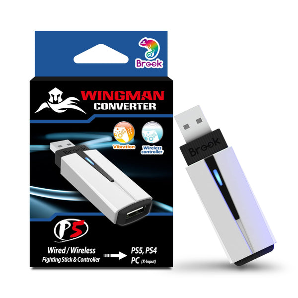 Brook Wingman P5 Controller Adapter for PS5/PS4/PC (X-Input