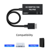 Mcbazel Multifunctional HDTV HDMI Adapter for PS1/PS2(HBS-373)