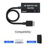 Multifunctional HDTV HDMI Adapter for PS1/PS2