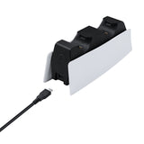 Honcam Tri-Protection Safety Dual Controller Charger for PS5 DualSense Controller