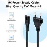 1.5M AC Power Cord for PS5/PS4/PS3/PS2/PS1/XBOX ONE/XBOX ONE S/XBOX ONE X/Xbox Series X /XBOX Series S- EU Plug