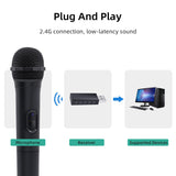 Honcam 25ms Low Latency 2.4G Wireless Gaming Microphone for Nintendo Switch/Switch OLED/Xbox Series X|S/PS5/PC (HC-A204F)