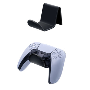 2 Pack Acrylic Universal Game Controller Wall Mount Stand for PS5/PS4/PS3/Xbox One/Series X-Black