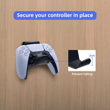 2 Pack Acrylic Universal Game Controller Wall Mount Stand for PS5/PS4/PS3/Xbox One/Series X-Black