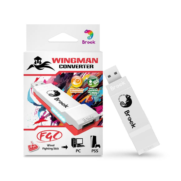 Brook Wingman FGC PS5/PS4/PS3/Xbox One/Xbox 360/Switch Wired Arcade Stick to PS5/PS4/PC (FM00011166)