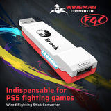 Brook Wingman FGC PS5/PS4/PS3/Xbox One/Xbox 360/Switch Wired Arcade Stick to PS5/PS4/PC (FM00011166)