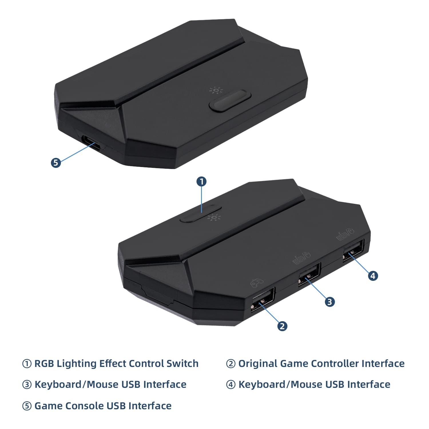 G6L USB Keyboard & Mouse Converter for Nintendo Switch(OLED)/Xbox