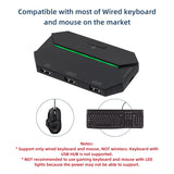 G6L USB Keyboard & Mouse Converter for Nintendo Switch(OLED)/Xbox One/Xbox 360/PS4/PS3