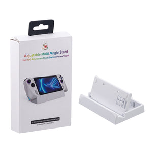 JYS Adjustable Folding Stand for ROG Ally/Steamdeck/Nintendo Switch/Mobile Phone-White(JYS-RA001)