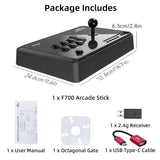 MayFlash Arcade Stick F700 compatible with PS5/ PS4/PS3/Switch/Windows/Apple macOS/iOS/iPadOS/Android/SEGA Mega Drive Genesis mini/Astro City mini/NEOGEO mini/NEOGEO Arcade Stick PRO/Raspberry Pi/Steam Deck