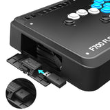 MayFlash F700 FLAT Elite All-Button Arcade Controller for PS5/PS4/PS3/Xbox Series X|S/Xbox One/ Switch/Windows PC/macOS/iOS/iPad OS/Android/Raspberry Pi/Steam Deck