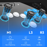 MayFlash F700 FLAT Elite All-Button Arcade Controller for PS5/PS4/PS3/Xbox Series X|S/Xbox One/ Switch/Windows PC/macOS/iOS/iPad OS/Android/Raspberry Pi/Steam Deck