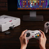 8Bitdo Retro Receiver for Sega Saturn/PC Windows - Gray (83FB)