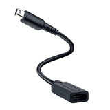 Type-C Female to 3DS Charging Cable - Black