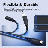 Type-C Female to 3DS Charging Cable - Black