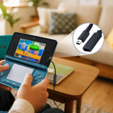Type-C Female to 3DS Charging Cable - Black