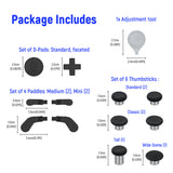 13 In 1 Metal Custom Button Set for Xbox One Elite Series 2 Controller - Black
