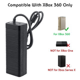 Original 220V Power Supply with Socket Cable for XBox 360 EU Plug