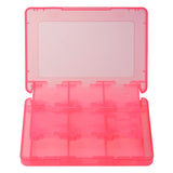 28 in 1 Game Card Storage Case for Nintendo 3DS Pink