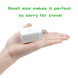 USB Quick Charge 3.0 Adapter for Mobile Phone US Plug White