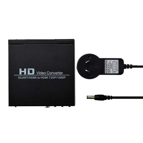 Scart to HDMI Converter AU Plug