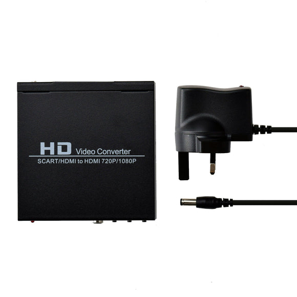 Scart to HDMI Converter UK Plug