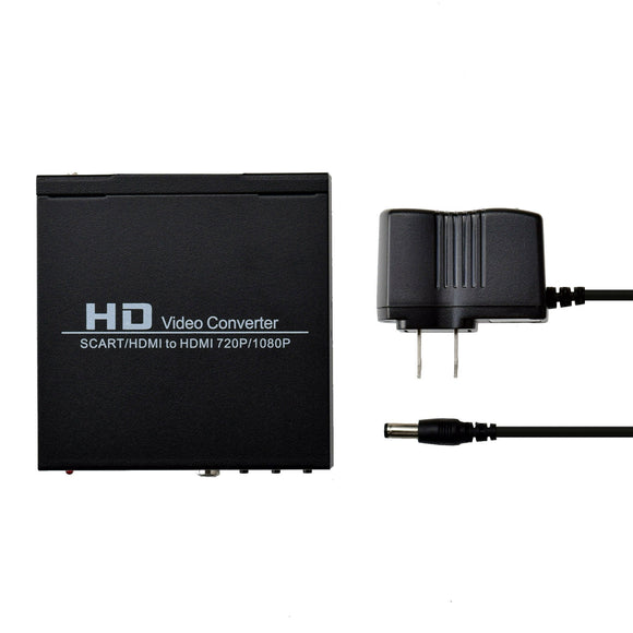 Scart to HDMI Converter US Plug