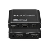 4K@60Hz HDMI2.0B Audio Extractor Converter with 7.1CH Audio Formats for PS5/Xbox/TV/Laptop (NK-H38)