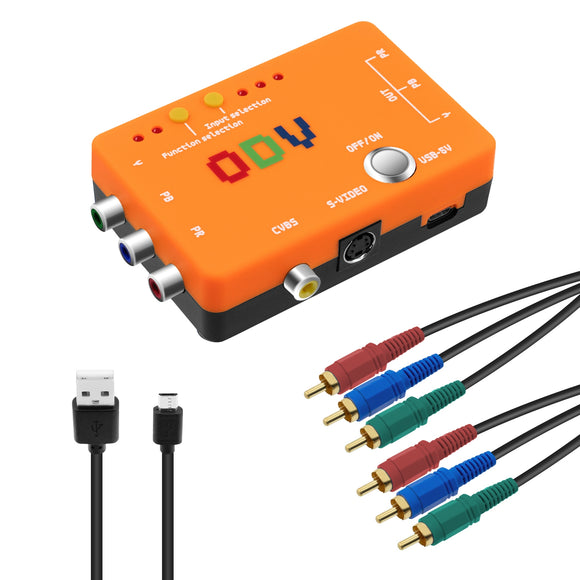 ODV-II Component/CVBS/S-Video to Component Converter for Retro Gaming Console
